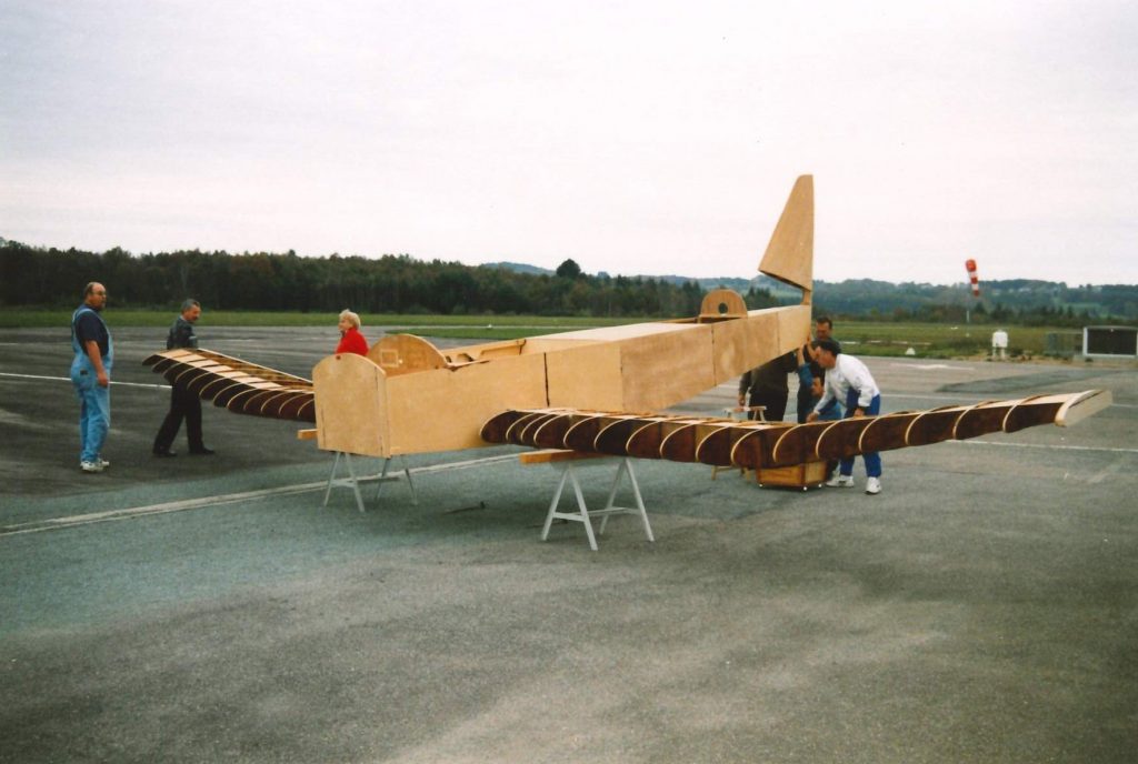 Construction du JODEL D140 Egletonnais